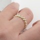 Glorria 14k Solid Gold Asymmetrical Ring Glorria 14k Solid Gold Asymmetrical Ring