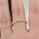 Glorria 14k Solid Gold Asymmetrical Ring Glorria 14k Solid Gold Asymmetrical Ring