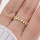 Glorria 14k Solid Gold Asymmetrical Ring Glorria 14k Solid Gold Asymmetrical Ring