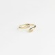 Glorria 14k Solid Gold Stone-Set Ring