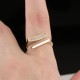 Glorria 14k Solid Gold Stone-Set Ring