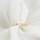 Glorria 14k Solid Gold Stone-Set Ring