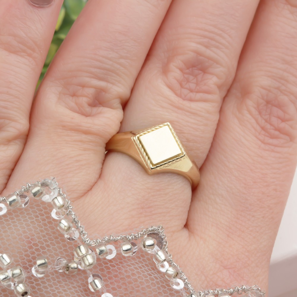 Glorria 14k Solid Gold Ring