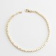 Glorria 14k Solid Gold Cube Bracelet