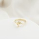 Glorria 14k Solid Gold Cross Ring
