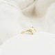 Glorria 14k Solid Gold Cross Ring