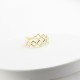 Glorria 14k Solid Gold Geometric Ring Glorria 14k Solid Gold Geometric Ring