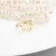 Glorria 14k Solid Gold Asymmetric Wave Ring Glorria 14k Solid Gold Asymmetric Wave Ring