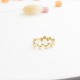 Glorria 14k Solid Gold Mini Disc Ring Glorria 14k Solid Gold Mini Disc Ring