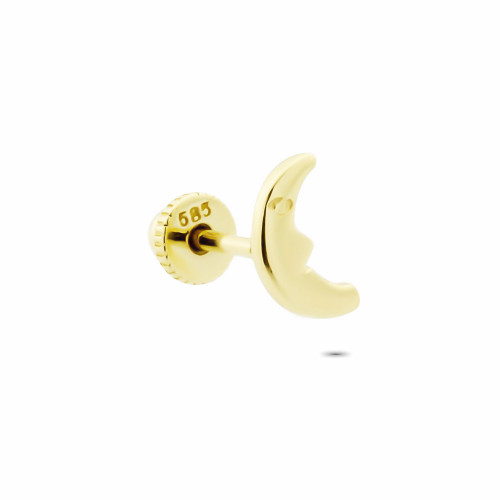 Glorria 14k Solid Gold Half Moon Helix Piercing Glorria 14k Solid Gold Half Moon Helix Piercing