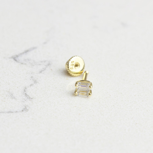 Glorria 14k Solid Gold Geometric Helix Piercing Glorria 14k Solid Gold Geometric Helix Piercing
