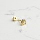 Glorria 14k Solid Gold Diamond Helix Piercing Glorria 14k Solid Gold Diamond Helix Piercing