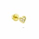 Glorria 14k Solid Gold Heart Helix Piercing