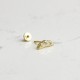 Glorria 14k Solid Gold Angel Wing Helix Piercing