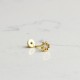 Glorria 14k Solid Gold Solitaire Helix Piercing Glorria 14k Solid Gold Solitaire Helix Piercing