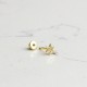 Glorria 14k Solid Gold Pole Star Helix Piercing
