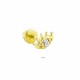 Glorria 14k Solid Gold Eye Helix Piercing Glorria 14k Solid Gold Eye Helix Piercing