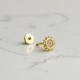 Glorria 14k Solid Gold Sun Helix Piercing Glorria 14k Solid Gold Sun Helix Piercing