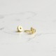Glorria 14k Solid Gold Flower Helix Piercing
