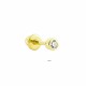 Glorria 14k Solid Gold Solitaire Helix Piercing