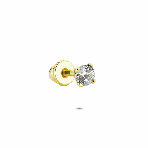 Glorria 14k Solid Gold Solitaire Helix Piercing Glorria 14k Solid Gold Solitaire Helix Piercing