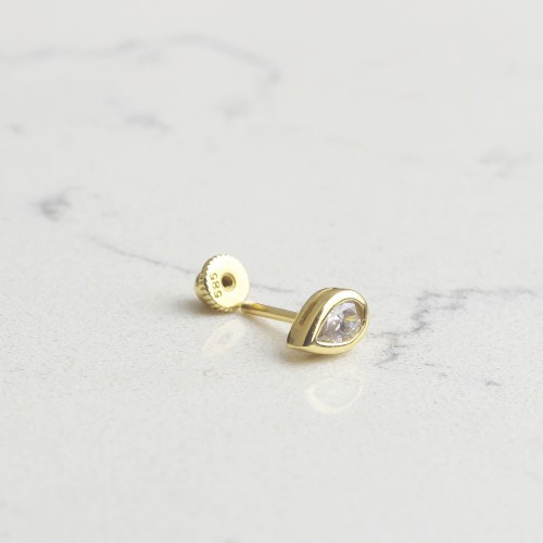 Glorria 14k Solid Gold Drop Helix Piercing