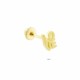 Glorria 14k Solid Gold Love Helix Piercing