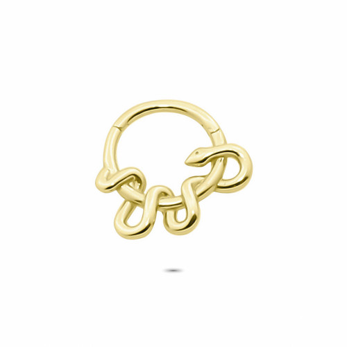 Glorria 14k Solid Gold Ring Piercing Glorria 14k Solid Gold Ring Piercing