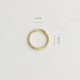 Glorria 14k Solid Gold Gourmet Ring Piercing Glorria 14k Solid Gold Gourmet Ring Piercing