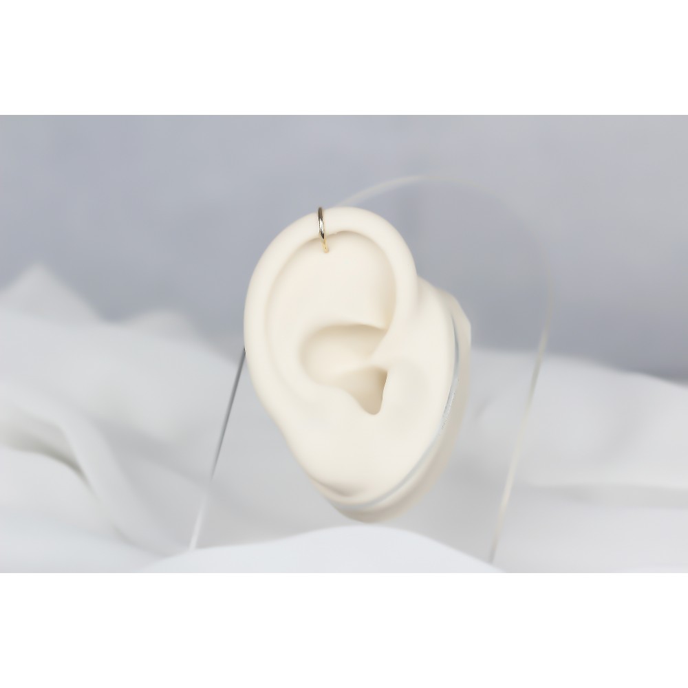 Glorria 14k Solid Gold Ring Piercing Glorria 14k Solid Gold Ring Piercing