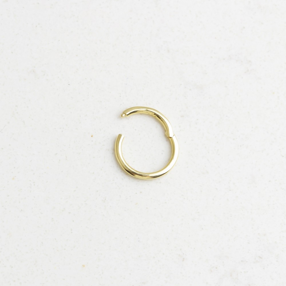 Glorria 14k Solid Gold Ring Piercing Glorria 14k Solid Gold Ring Piercing