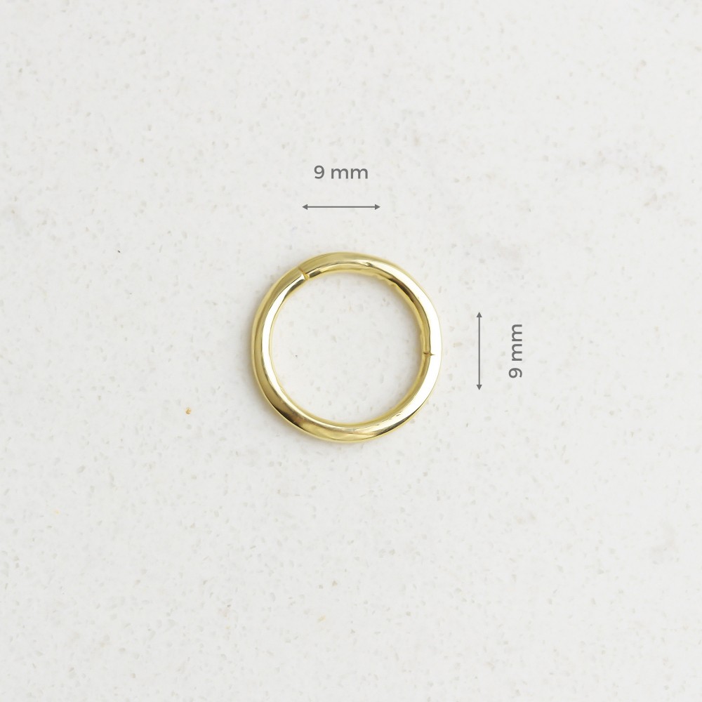 Glorria 14k Solid Gold Ring Piercing Glorria 14k Solid Gold Ring Piercing