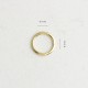 Glorria 14k Solid Gold Ring Piercing Glorria 14k Solid Gold Ring Piercing