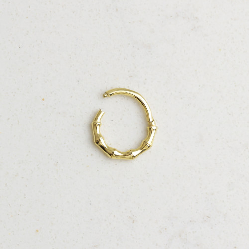 Glorria 14k Solid Gold Auger Ring Piercing Glorria 14k Solid Gold Auger Ring Piercing