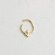 Glorria 14k Solid Gold Anchor Ring Piercing Glorria 14k Solid Gold Anchor Ring Piercing