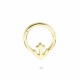 Glorria 14k Solid Gold Anchor Ring Piercing