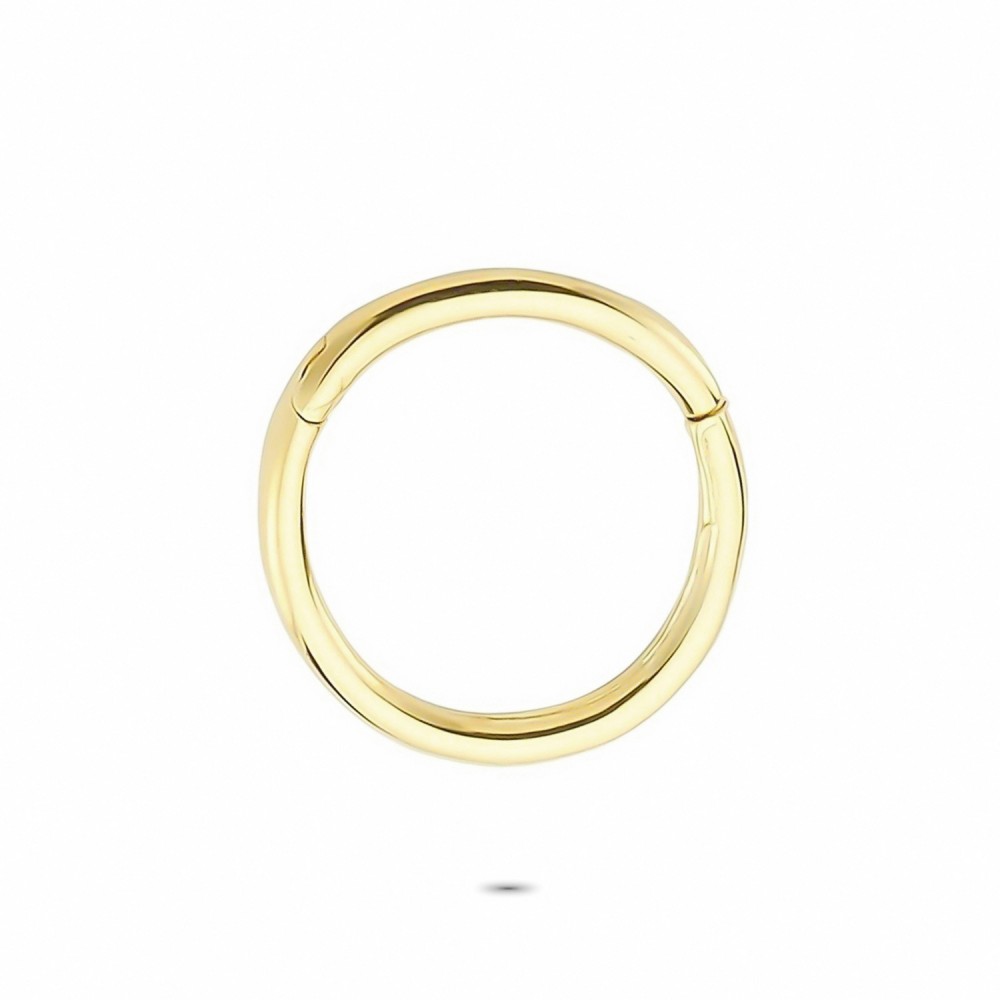 Glorria 14k Solid Gold Ring Piercing