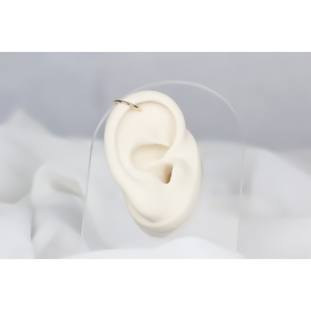 Glorria 14k Solid Gold Ring Piercing Glorria 14k Solid Gold Ring Piercing