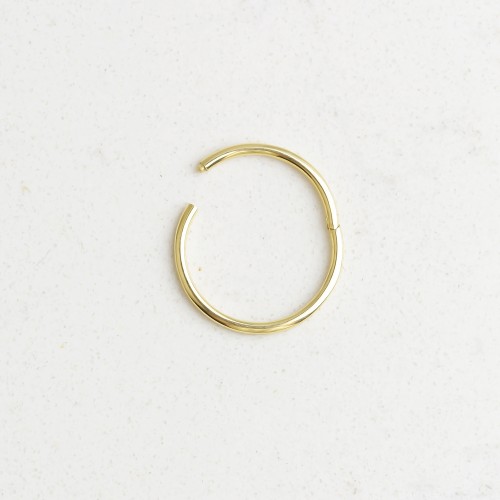 Glorria 14k Solid Gold Ring Piercing Glorria 14k Solid Gold Ring Piercing