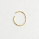 Glorria 14k Solid Gold Ring Piercing