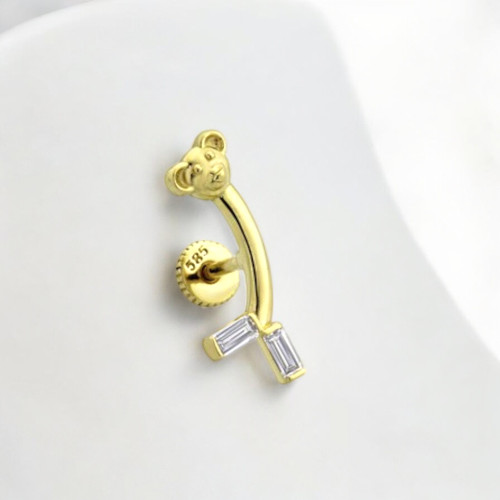 Glorria 14k Solid Gold Stick Piercing Glorria 14k Solid Gold Stick Piercing