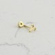 Glorria 14k Solid Gold Aries Helix Piercing