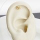 Glorria 14k Solid Gold Cancer Helix Piercing
