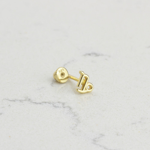 Glorria 14k Solid Gold Capricorn Helix Piercing Glorria 14k Solid Gold Capricorn Helix Piercing