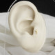 Glorria 14k Solid Gold Number 1 Tragus Piercing