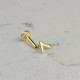 Glorria 14k Solid Gold Number 7 Tragus Piercing Glorria 14k Solid Gold Number 7 Tragus Piercing