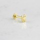 Glorria 14k Solid Gold Love Tragus Piercing