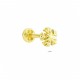 Glorria 14k Solid Gold Snowflake Tragus Piercing