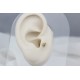 Glorria 14k Solid Gold Diamond Tragus Piercing Glorria 14k Solid Gold Diamond Tragus Piercing