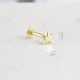 Glorria 14k Solid Gold Star Tragus Piercing